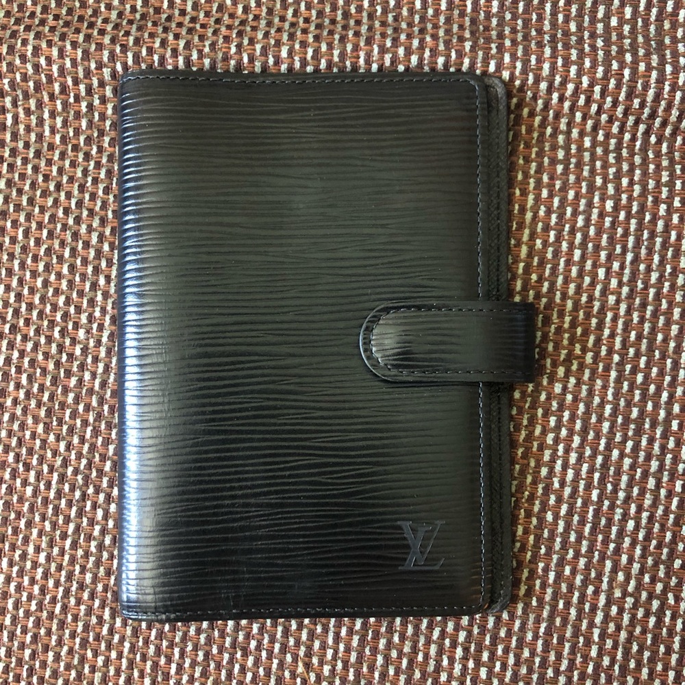 Louis Vuitton Epi agenda Notebook cover unisex